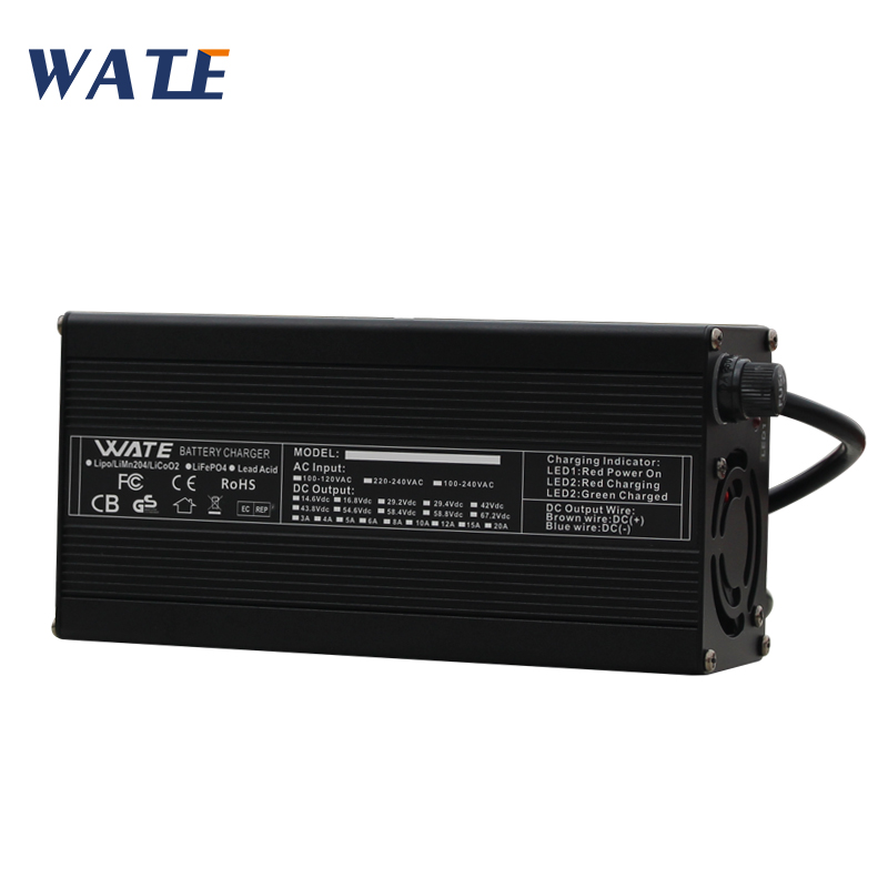 84V 20A Smart Charger - Chargeur de batterie Intelligent LiFePO4, 87.6V,