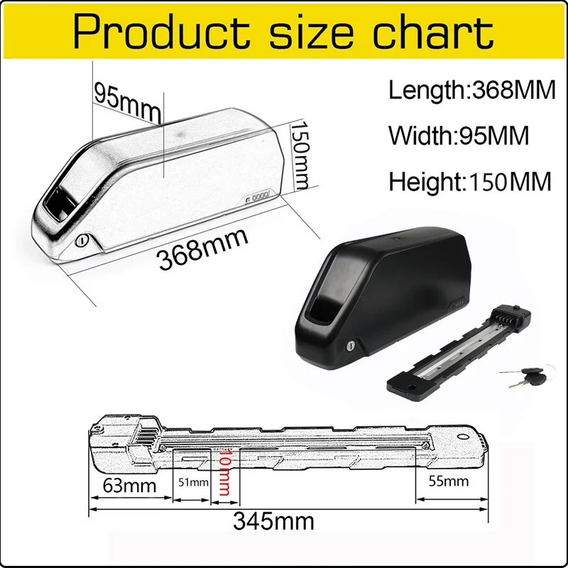 Batterie Hailong pour vélo éle - 72V 50Ah 21700 Lithium Battery avis et prix