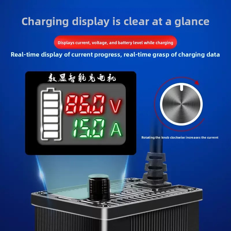Chargeur rapide de batterie au - 72V 15A Fast Charger avis et prix
